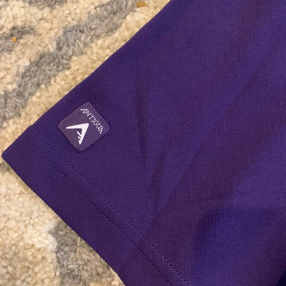 TCU Horned Frogs NCAA x Antigua Polo Shirt Men’s Size Small - Picture 5 of 6